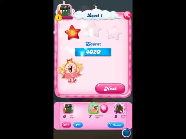 Candy Crush Level Up (In-App Demo)