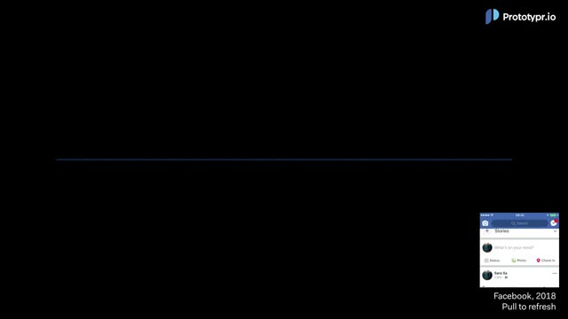 Facebook Pull To Refresh