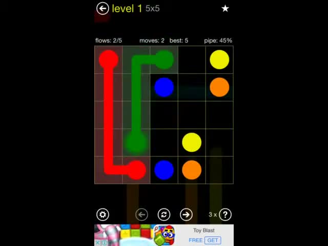 Flow Free Point Streak (In-App Demo)