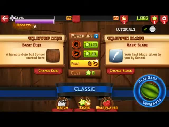 Fruit Ninja Level Up (In-App Demo)
