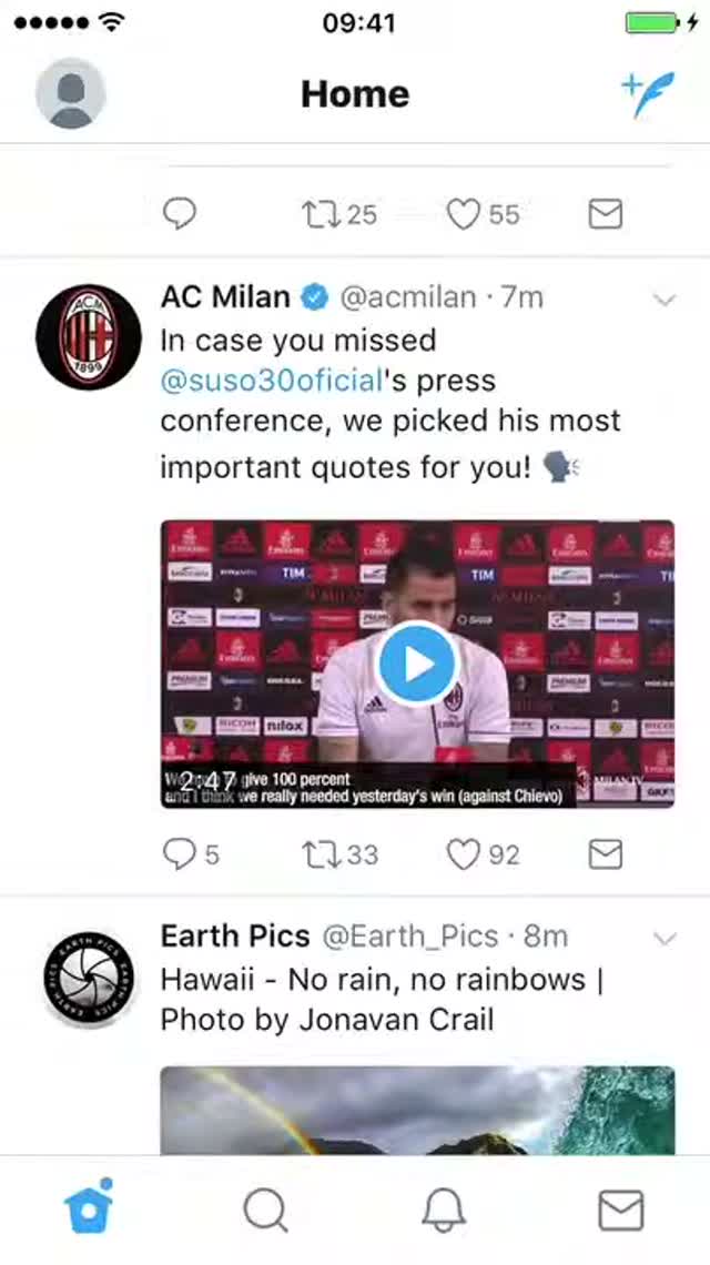 Twitter Pull to Refresh (In-App Demo)